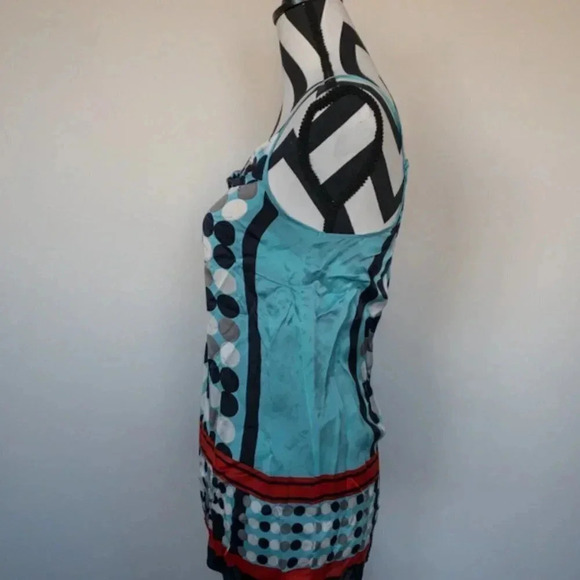 Cabi Silk Polka Dot Top Sz xs - Picture 3 of 8